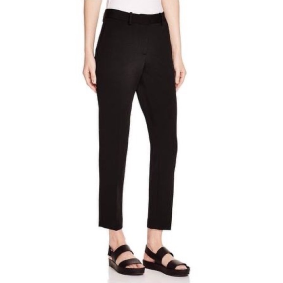 Theory Pants - Theory Black Treeca K Oxford Knit Trouser Pants 12